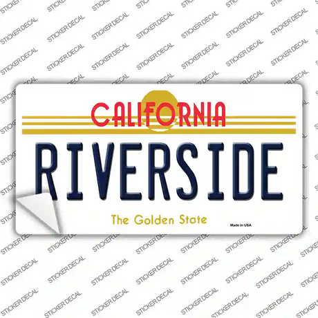 Riverside California Novelty Sticker Decal Small