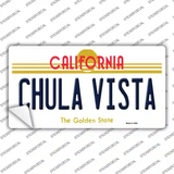 Chula Vista California Novelty Sticker Decal Small