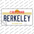 Berkeley California Novelty Sticker Decal Small