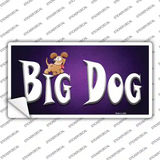 Big Dog Novelty Sticker Decal