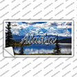 Alaska Snowy Mountains State Novelty Sticker Decal Small