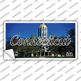 Connecticut Capital Building State Novelty Sticker Decal Small