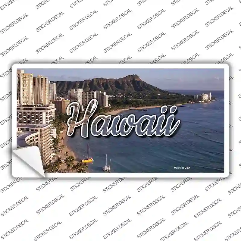 Hawaii Beach State Novelty Sticker Decal Small