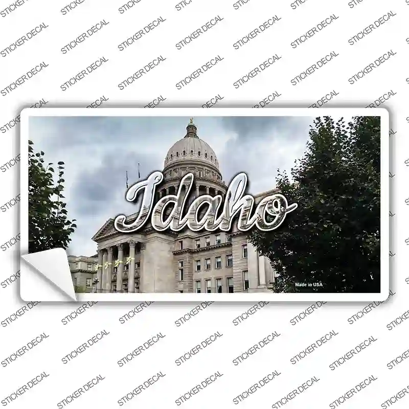 Idaho Capital Building State Novelty Sticker Decal Small