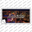 Nevada City Lights State Novelty Sticker Decal Small