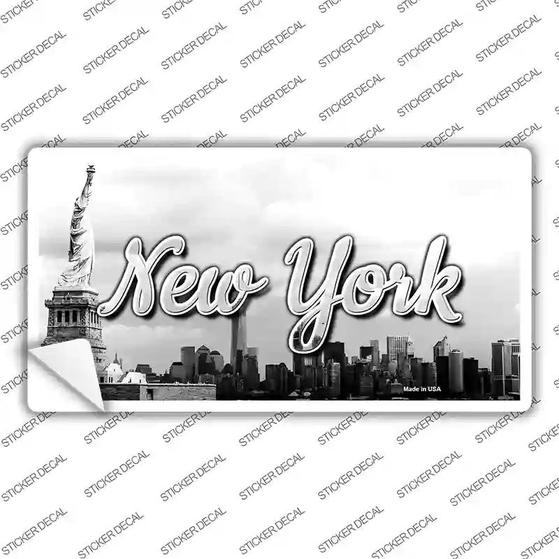 New York Statue of Liberty State Novelty Sticker Decal Small