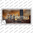 Oklahoma Sunset Skyline State Novelty Sticker Decal Small