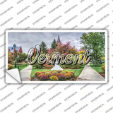 Vermont State Building State Novelty Sticker Decal Small