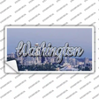 Washington Space Needle State Novelty Sticker Decal Small