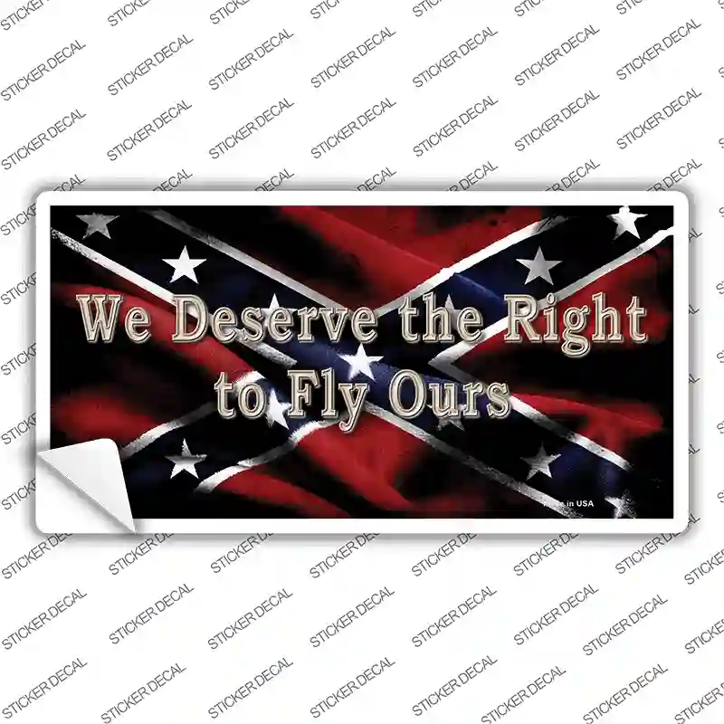 Deserve Rights Sign We Deserve The Right Novelty Sticker Decal | Smart Blonde