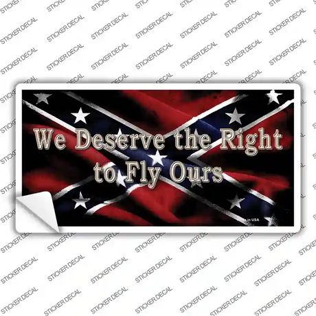 We Deserve The Right Novelty Sticker Decal Small