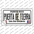 Puerta De Tierra Puerto Rico Novelty Sticker Decal Small