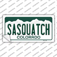 Sasquatch Colorado Novelty Sticker Decal Small