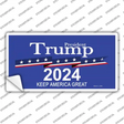 President Trump 2020 Novelty Sticker Decal Small