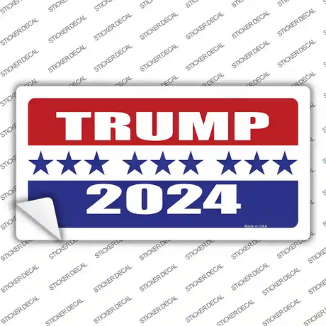 Trump 2024 Star Novelty Sticker Decal Small