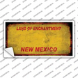 New Mexico Rusty Blank Novelty Sticker Decal Small