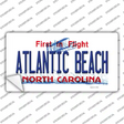 Atlantic Beach North Carolina State Novelty Sticker Decal Small