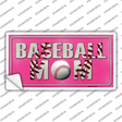 Baseball Mom Novelty Sticker Decal Small