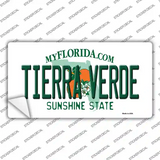 Tierra Verde Florida Novelty Sticker Decal Small