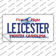 Leicester North Carolina State Novelty Sticker Decal Small