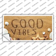 Good Vibes in the Sand Novelty Sticker Decal Small