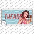 The Hop Vine Pinup Novelty Sticker Decal Small