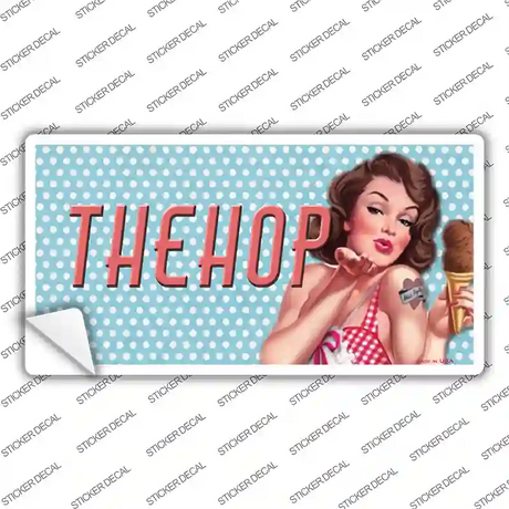 The Hop Vine Pinup Novelty Sticker Decal Small