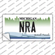 NRA Michigan Novelty Sticker Decal Small