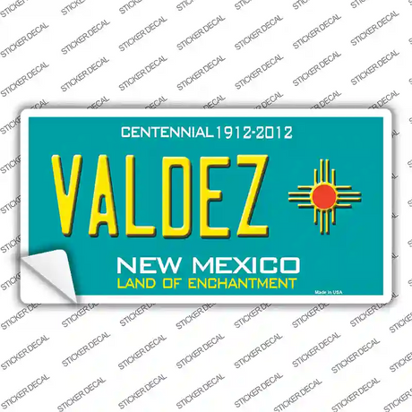 Valdez New Mexico Novelty Sticker Decal Small