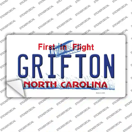 Grifton North Carolina Novelty Sticker Decal Small