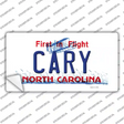 Cary North Carolina Novelty Sticker Decal Small