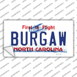 Burgaw North Carolina Novelty Sticker Decal Small