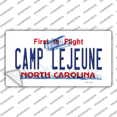 Camp Lejeune North Carolina Novelty Sticker Decal Small