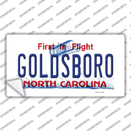 Goldsboro North Carolina Novelty Sticker Decal Small