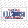 Hillsbourgh North Carolina Novelty Sticker Decal Small