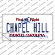 Chapel Hill North Carolina Novelty Sticker Decal Small