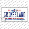 Grimesland North Carolina Novelty Sticker Decal Small