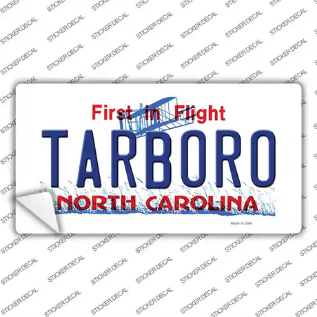 Tarboro North Carolina Novelty Sticker Decal Small