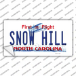 Snow Hill North Carolina Novelty Sticker Decal Small