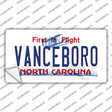 Vanceboro North Carolina Novelty Sticker Decal Small