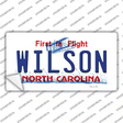 Wilson North Carolina Novelty Sticker Decal Small