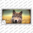 Wolf Novelty Sticker Decal Small