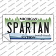 Michigan Spartan Novelty Sticker Decal Small