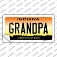 Indiana Grandpa Novelty Sticker Decal Small