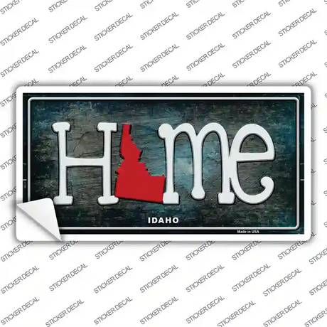 Idaho Home State Outline Novelty Sticker Decal Small