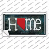 Nevada Home State Outline Novelty Sticker Decal Small