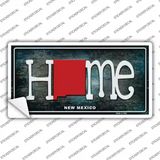 New Mexico Home State Outline Novelty Sticker Decal Small