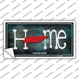 Tennessee Home State Outline Novelty Sticker Decal Small