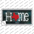 Texas Home State Outline Novelty Sticker Decal Small