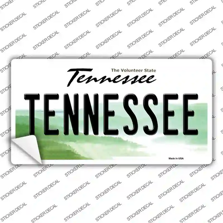 Tennessee Novelty Sticker Decal Small